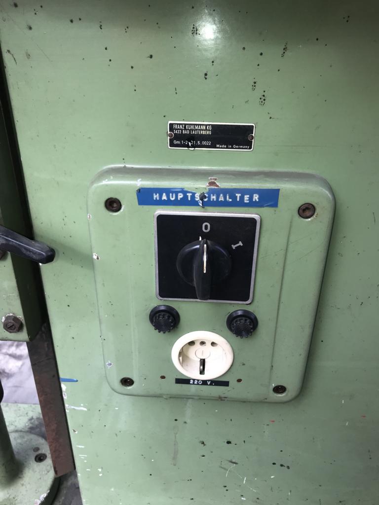 Kuhlmann Pantograph Graviermaschine Model GM 1/1