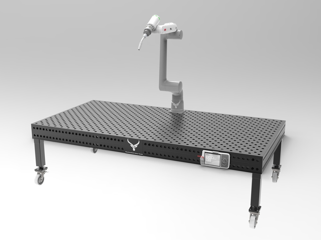 ZHELFER GoFA Welding System (2000*1000, 16mm, 1000mm, Kemppi Master M 355 Puls MIG/MAG, 5m)